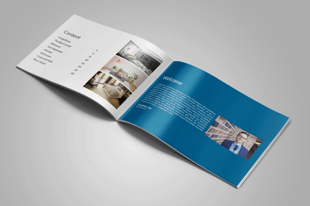 Catalogue với nội dung về giới thiệu công ty